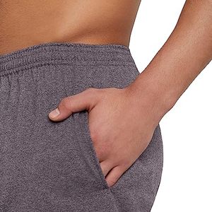 Shorts en maille pour hommes avec poches, taille élastiquée, tissu en maille 100% polyester pour un confort optimal, shorts en maille pour hommes sur mesure - Product Image 4
