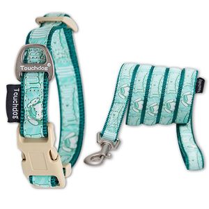 Collare e Guinzaglio per Animali Domestici Ricamati Funny Bun Tough con Collare Cucito per il Tuo Amico Peloso - Product Image 1