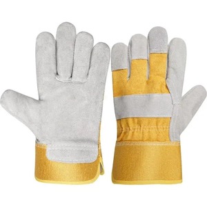 Gants de travail de sécurité EPI en cuir de chèvre certifiés EN420, anti-coupure, doublure en coton, 10 pouces, sans silicone, directement de l'usine - Product Image 6