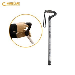 Bastón Médico Clase I con Mango de TPR Patinado para Hombres Discapacitados, Modelo 616-PT, 66.5~102.5cm - Product Image 4