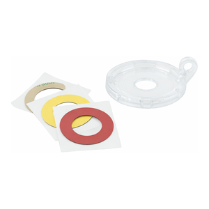 Produits de sécurité Brady Extra Bases pour bloqueurs de boutons poussoirs, diamètre 2,906 po, lot de 5 pour panneaux de commande - Product Image 1