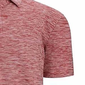 Logotipo bordado personalizado para hombres, polos de trabajo de poliéster y spandex, polos premium para hombre, camisetas sublimadas por Dress Sports - Product Image 3