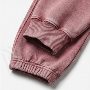 New Stylish Men's Winter Hooded Acid Wash <b>Tracksuit</b> Cotton OEM Service Direct Manufacturer Gym Workout Customized Color - Product Image 6