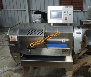 เครื่องหั่นผักสายพานลำเลียงอุตสาหกรรมเครื่องหั่นผักสแตนเลส2000กก. หั่นสลัดสลัดใบประหยัดพลังงาน - Product Image 3