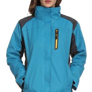 Chaqueta de concha suave de invierno unisex, ropa de abrigo resistente al agua personalizable para hombres y niños, tela impermeable con cremallera a cuadros directa de fábrica - Product Image 5