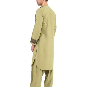 Nuevo Diseño de Moda, Shalwar Kameez Afgano, Vestido Nacional Musulmán Transpirable, Vestido Afgano Balochi de Kabul, Vestido Afgano Bordado - Product Image 2