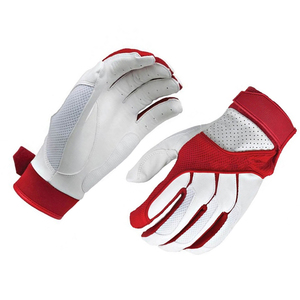 Gants de frappe de cricket en cuir Pittards professionnels personnalisés, légers, haute protection, rembourrage gris glacé, protège-mains de frappe. - Product Image 5
