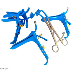 Spéculum vaginal avec mécanisme de vis réglable pour examen gynécologique et ensembles d'instruments cliniques pour cliniques - Product Image 4