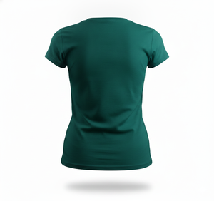 Camiseta de Fibra de Bambú para Mujer, Corte Ajustado, Etiqueta Privada Personalizada para Colecciones de Ropa Casual - Product Image 3