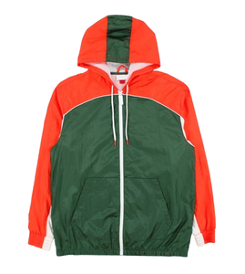 Outdoor Retro Sports Top Color Block <b>Track</b> Windbreaker <b>Jacket</b> Zip Mesh Lining Oversized Nylon <b>Jacket</b> <b>Men</b> - Product Image 1