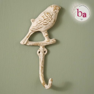 Rustic Vintage Bird Wall <b>Hook</b> Cast Iron Eco-Friendly <b>Decorative</b> <b>Coat</b> Hat Hanger Handmade Animal Pattern Wall Mounted Clothing - Product Image 3
