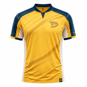OEM Cricket Jersey Custom Design Polyester Team Shirt Moisture Wicking Sports Uniform Supplier - Product Image 2