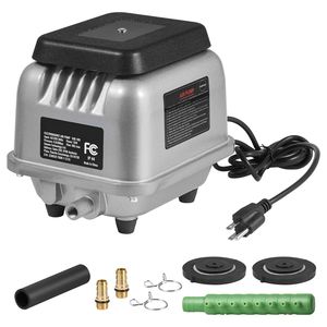 Pompa ad aria lineare da 90L/min per aerazione di fossati e giardini acquatici fino a 10 piedi di profondità (circa 1/4 di acro) - Trattamento acque reflue e aerazione fino a 10 piedi - Product Image 6