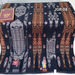 Jawa Timur Lungi BHS Excellent Gold JGR Type Sarong Musulman Traditionnel Confortable, Paréo Lungi Mercerisé Respirant Coupe Ample - Product Image 6