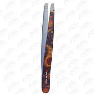 Professional Stainless Steel Slant & <b>Pointed</b> Tweezers Beauty Instruments Hair <b>Removal</b> <b>Tool</b> for Men and Women - Product Image 5