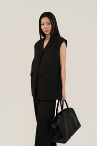 Wide leg Straight Elastic Waist Mid Breathable Loose <b>Summer</b> Anti-Wrinkle Casual Office Formal Women's Full Length <b>Pants</b> - Product Image 2