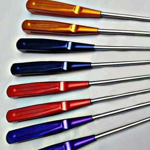 Curettes cervicales osseuses, instruments orthopédiques pour la colonne vertébrale, ensemble de 8 pièces, curette chirurgicale manuelle en acier inoxydable, neurochirurgie CHIRURGICAL - Product Image 3