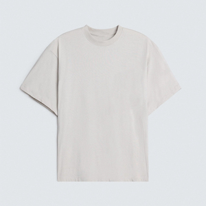 Camiseta de Algodón Lisa para Hombre, Manga Corta, Cuello Redondo, Corte Regular, Estilo Casual, Color Sólido, Tejido Jersey, Transpirable y Cómoda - Product Image 3