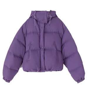 Veste matelassée d'hiver pour hommes de qualité supérieure Veste épaisse de haute qualité avec techniques brodées Tissage au crochet Service OEM disponible - Product Image 1