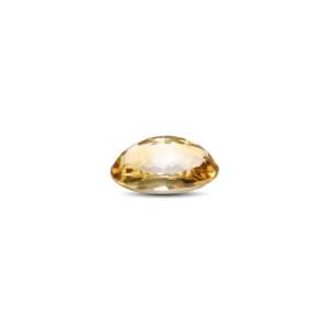 Natural Citrine Gemstone 9.05 Carat 12mm Polished Carved Yellow Stone for Jewelry Making - Product Image 3
