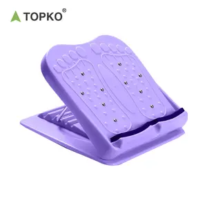 TOPKO Stocked Slant Board Adjustable Multi-function Foot Stretcher Foot Massage Slant Board 5 Position for Feet