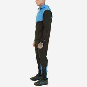 Service OEM – Ensemble deux pièces décontracté d'hiver pour homme : coupe-vent, pantalon et chemise en nylon et polyester avec fermeture éclair - Product Image 5