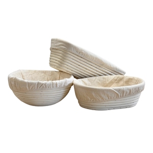 Cesta de fermentación de pan de ratán de alta calidad, ecológica, apta para uso alimentario, superventas, molde prémium sostenible para masa de pan de levadura - Product Image 1