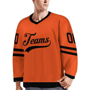 Camisetas de Hockey sobre Hielo con Impresión de Logotipo Personalizado, Impresión Digital, Secado Rápido, Transpirables, de Alta Calidad, Personalizables, Lisas, 100% Poliéster - Product Image 6