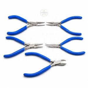 Ensemble de pinces et de pincettes professionnelles pour la fabrication de bijoux, 5 pièces, kit d'outils de précision pour l'artisanat - Product Image 3