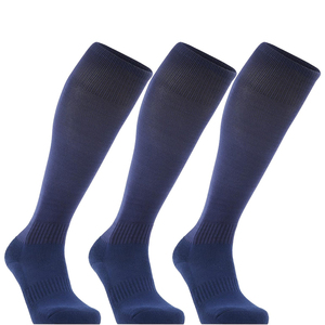 Chaussettes d'hiver antidérapantes de bonne qualité pour hommes, couleur bleu marine, vêtements de sport, soutien élastique, course, entraînement, cyclisme, unisexe - Product Image 1