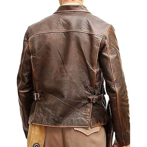 Vêtements de mode en gros, veste bomber en cuir pour homme, personnalisez votre propre logo, dernier design, veste d'hiver - Product Image 2