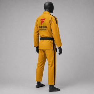 Uniforme de jiu-jitsu professionnel conçu avec un tissu résistant offrant un confort supérieur et des performances durables sur le tapis. - Product Image 4
