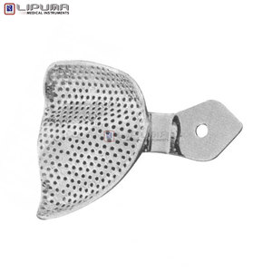 Bandeja de Impresión Dental Premium con Borde M Perf. (upper, D) Acero Inoxidable Reutilizable Autoclavable Ortodoncia Prostodoncia - Product Image 4