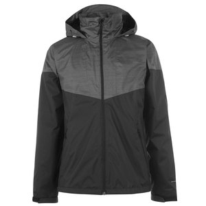 Chaqueta Impermeable con Capucha para Hombre, Diseño con Bloques de Color, Cierre de Cremallera, Ropa Casual para Exteriores, Temporada de Otoño, Exterior de Poliéster - Product Image 4