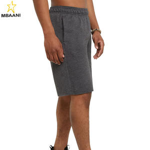 Shorts pour hommes, en polaire, poids moyen, shorts de sport avec poches - Product Image 3