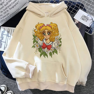 Sudaderas con capucha para mujer, nuevas sudaderas con capucha profesionales de calidad Candy Candy Anime, ropa de calle estética para mujer, camisa con capucha, chándal para mujer Kore - Product Image 4