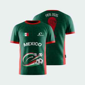 Camiseta de Fútbol Personalizada para Fanáticos del Fútbol Unisex 2026, para Aficionados al Fútbol, OEM, Transpirable, 100% Poliéster, Secado Rápido, Venta al Por Mayor - Product Image 5