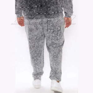 Conjunto Deportivo Casual para Hombre, Estilo Moderno, Sudadera con Capucha y Pantalones, Lavado Ácido - Product Image 5