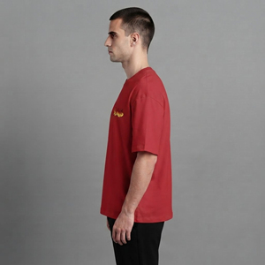 T-shirts pour hommes en tissu polaire 100% coton 220g, coupe classique, confortables pour les tenues quotidiennes, couleur - Product Image 1
