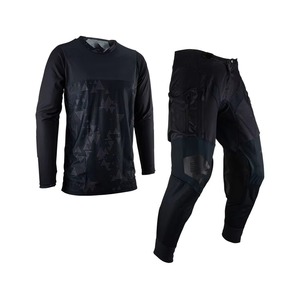 Combinaison de course moto pour homme à manches longues, noire, imprimée par sublimation, séchage rapide, toutes saisons - Product Image 1