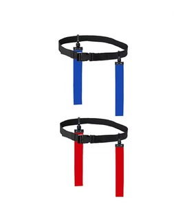 Nouvelles ceintures de flag football réglables pour le sport - Ensemble de ceintures de flag football réglables avec boucle adhésive - Product Image 5
