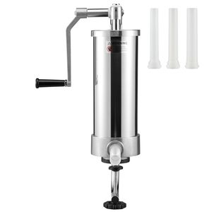 Insaccatrice Verticale per Salsicce in Acciaio Inox 304, Capacità 5LBS/3L, 3 Tubi di Insaccatura, Macchina per Riempire Salsicce per Uso Domestico - Product Image 1