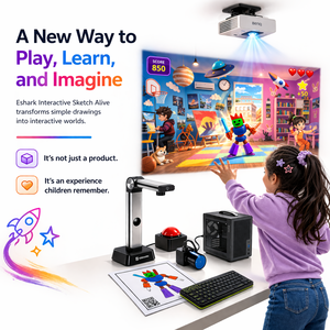 เครื่องสแกนวาดภาพเชิงโต้ตอบอัจฉริยะ | แปลงภาพร่างให้เป็นเกมถ่ายทอดสด - Product Image 4