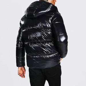 Ventes en gros de manteaux en duvet rembourrés pour hommes de haute qualité, vêtements d'extérieur chauds personnalisés avec logo, veste d'hiver pour hommes, veste rembourrée à bulles - Product Image 2