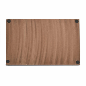 Plateau de service de Noël en MDF résineux, imperméable, écologique, peint à la main, forme personnalisée, avec poignée, polyvalent et décoratif - Product Image 5