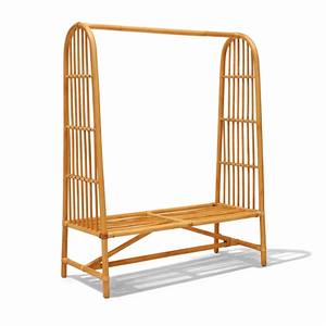 Porte-vêtements en rotin tressé pour enfants, présentoirs à vêtements en rotin naturel, excellent choix pour la vente en gros - Product Image 3