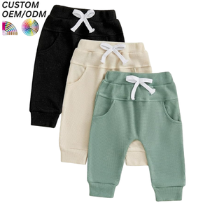 Pantalon de sport d'hiver vintage en toile polaire à taille haute élastique, design personnalisé, séchage rapide, respirant, pour garçons, vente en gros, ODM - Product Image 5