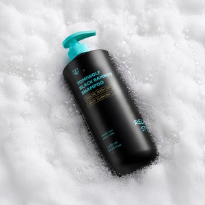 [TOMIWOLF] Black Bamboo Shampoo K-Beauty scalp care Menthol Cooling 1035ml Large Capacity Deep Cleansing Shampoo - Product Image 2
