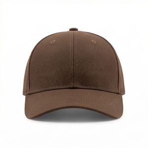 Gorra de béisbol marrón lisa, estilo deportivo, ventilada para verano, universal, de ocio, de moda, para hombre y mujer, nueva. - Product Image 1