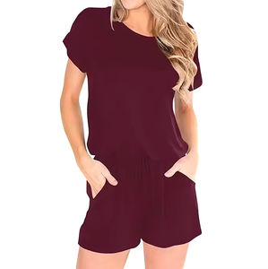 2026 2 Piece Summer <b>Set</b> Women's Casual T-Shirts Shorts Spandex/Cotton Quick Dry Breathable Eco-Friendly Skinny Fit Streetwear - Product Image 4